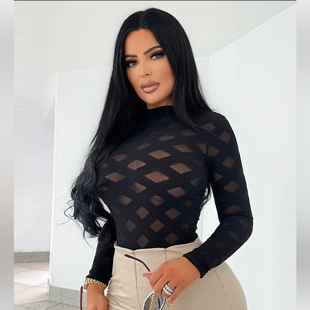 NWT Fashion Nova Edges that Scratch bodysuit